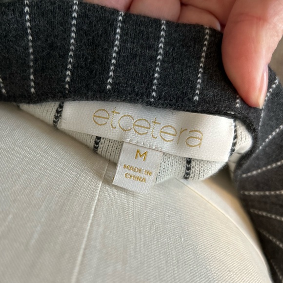 NWT Etcetera pull on knit skirt Medium - Picture 4 of 4